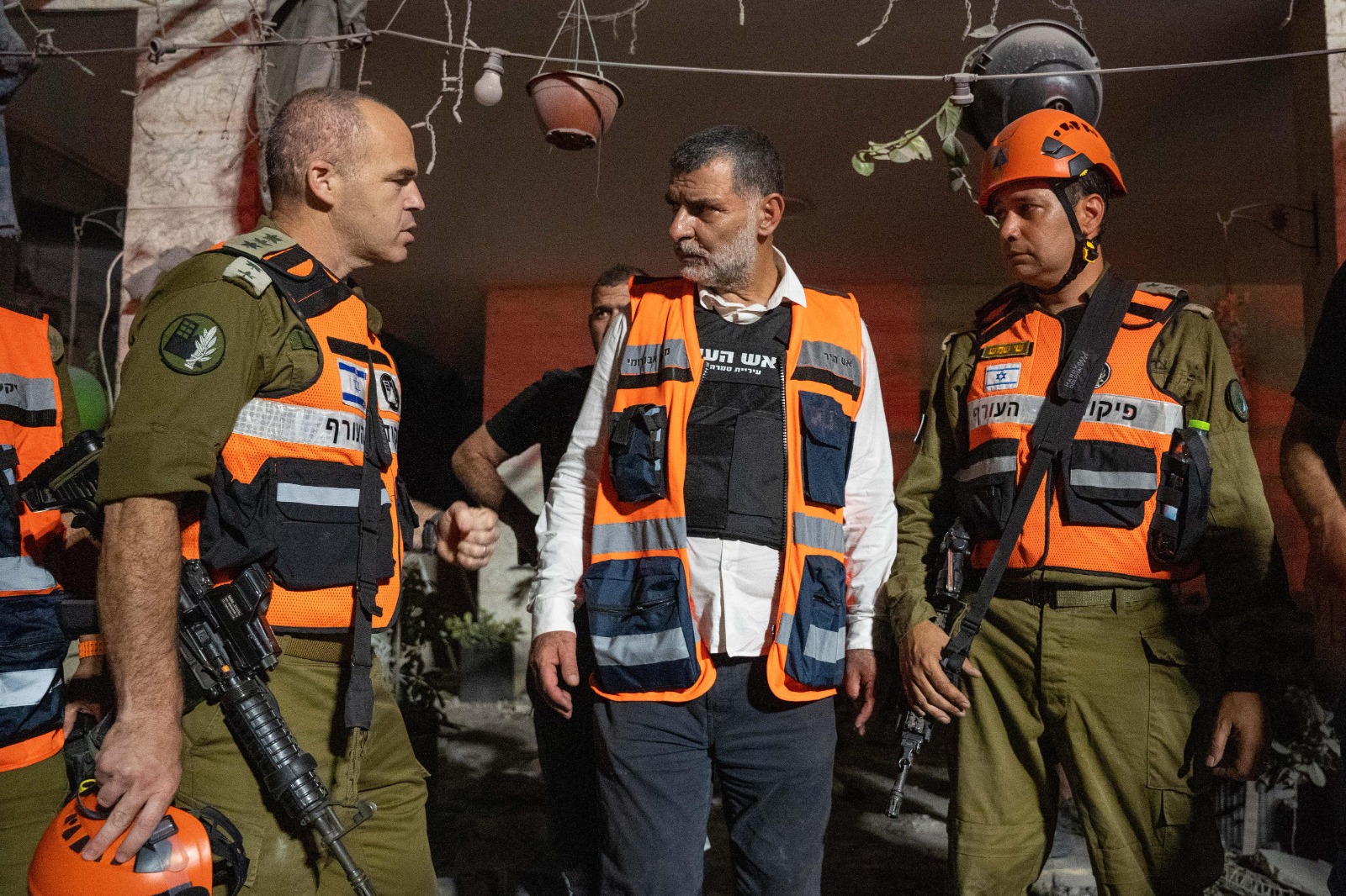 זירת הנפילה בטמרה (דובר צה"ל)