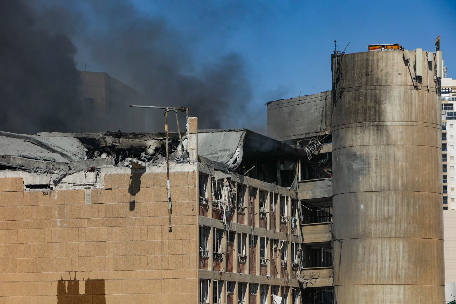 סורוקה: התחלנו בפינוי מטופלים; נא לא להגיע