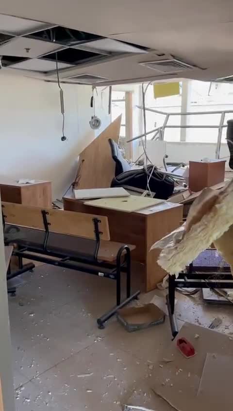 בית הדין האזורי אחרי נפילת הטיל
