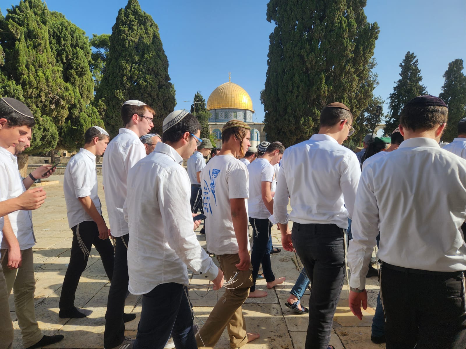 עוד לפני ט' באב: נשבר שיא שנתי במספר העולים להר הבית