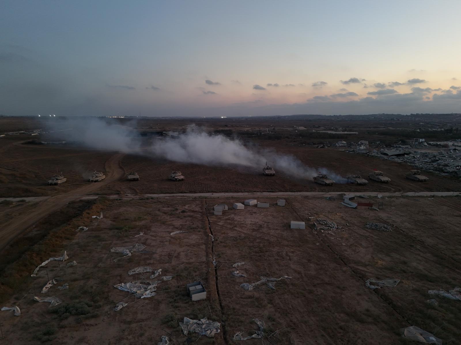 לקראת המתקפה: צה"ל החל בכיתור בית חאנון