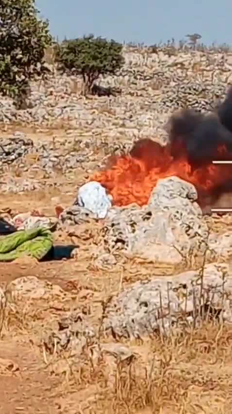ציוד עולה באש