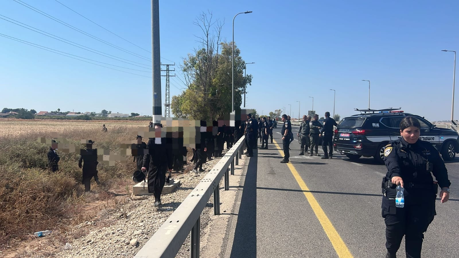 מעצר שלושת המשתמטים: החלו ההפגנות וחסימות הכבישים