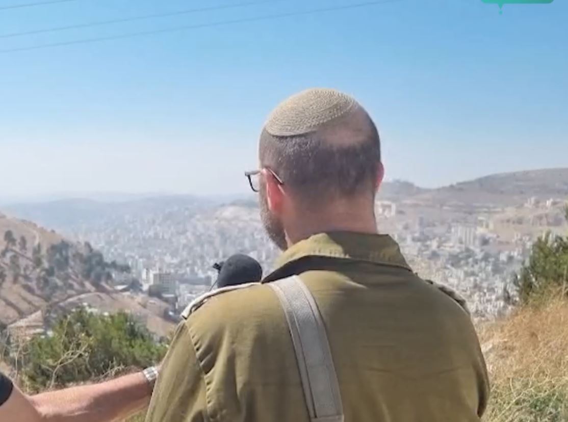 רמ"ט שומרון לסרוגים: "עובדים קשה בשביל השקט בגזרת שכם"