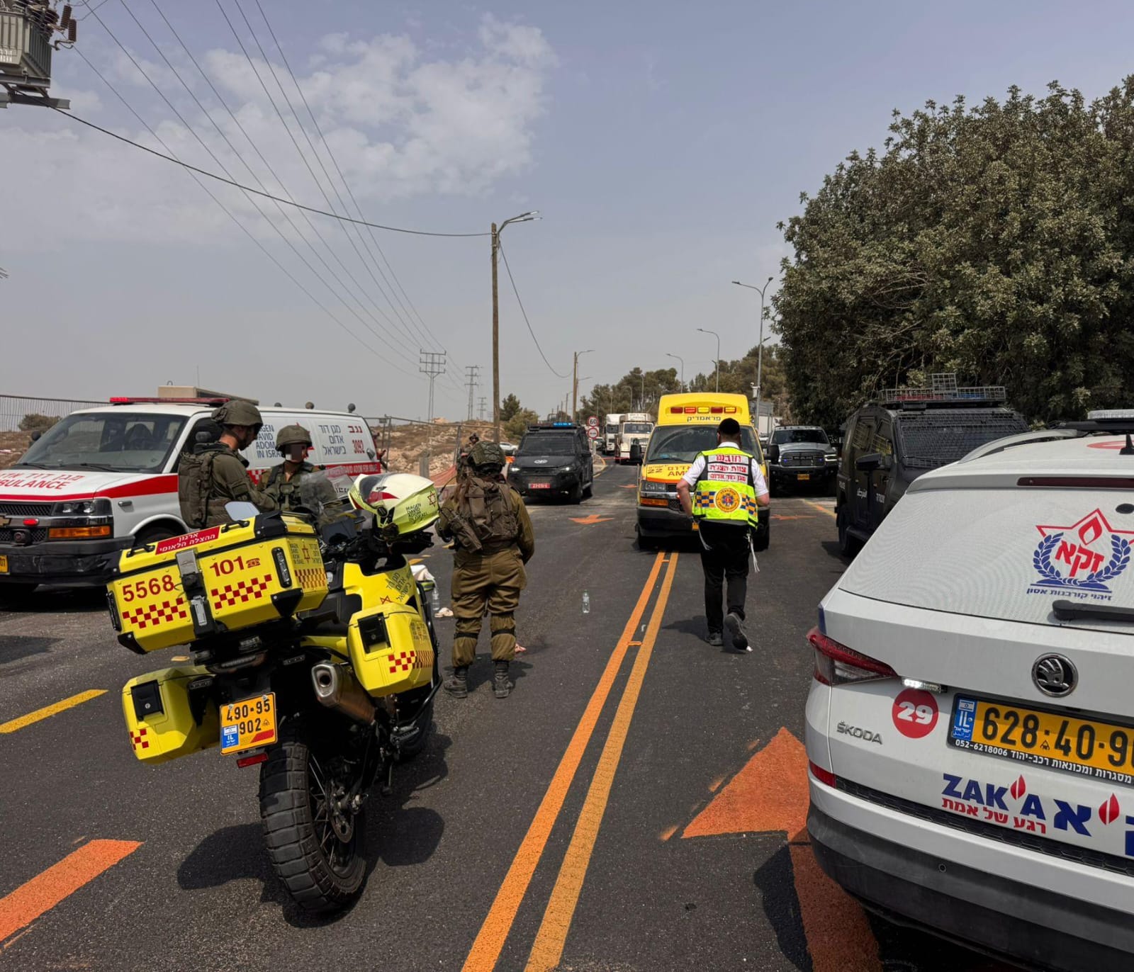 הקטל בכבישים: נערה נהרגה מפגיעת משאית סמוך לאדורה