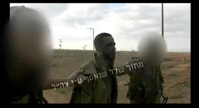 צפו: סרטון החטיפה של נמרוד כהן מהטנק לרצועת עזה
