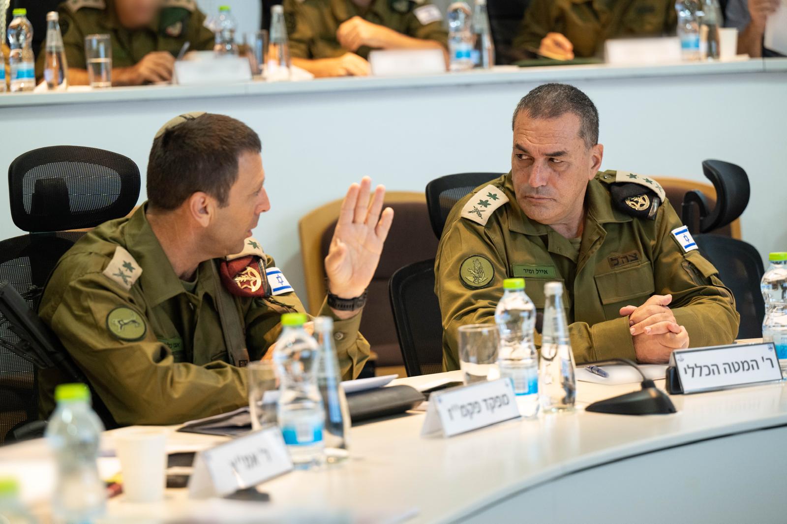 הרמטכ"ל בפיקוד מרכז: "עוד נכונו לנו אתגרים רבים"