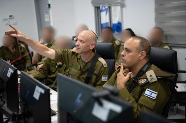 תרגיל "שאגת הארי" בפיקוד המרכז |
