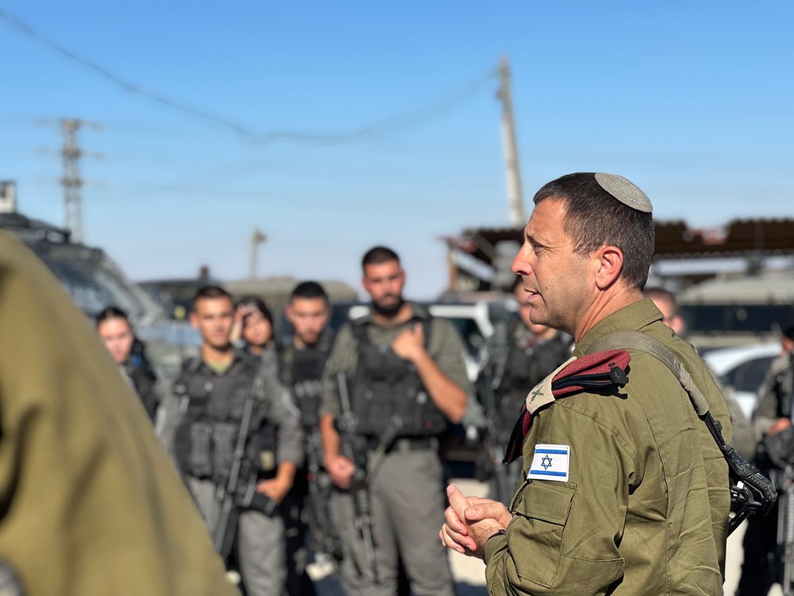 מפקד פיקוד מרכז: "לא נקבל מצב בו פורעי חוק מערערים את יו"ש"