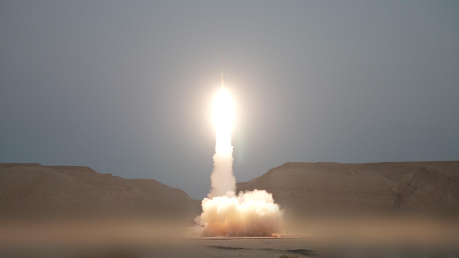 תמונת היום: תיעוד יציאת מיירט של טיל חץ