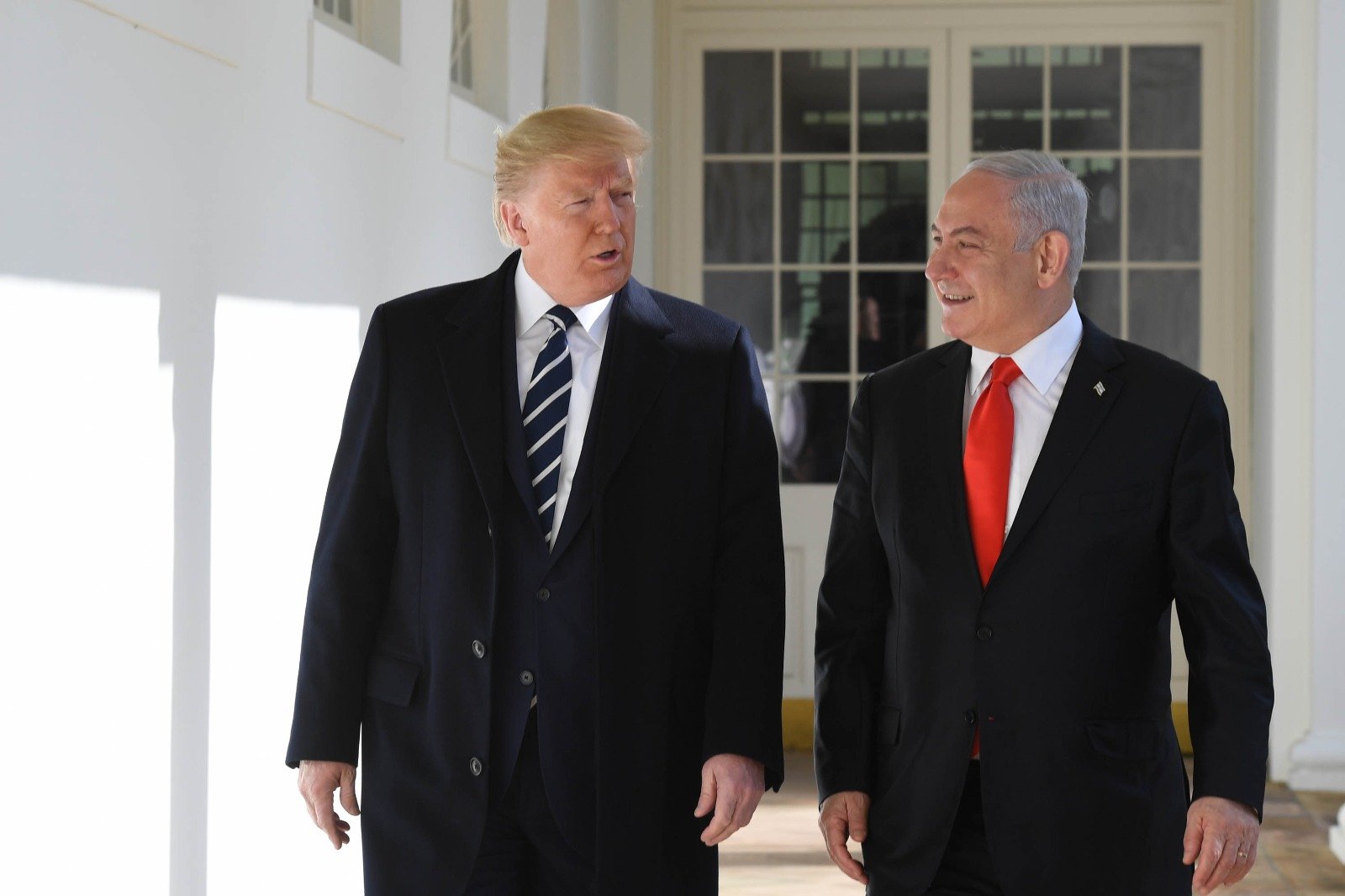 נתניהו וטראמפ. ארכיון