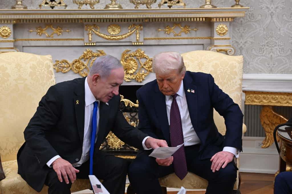 נתניהו וטראמפ. ארכיון