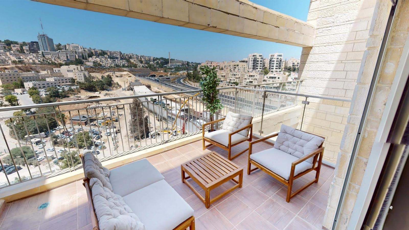  דירת יוקרה בירושלים– והגרלת בונוס של 15,000 דולר למקדימים לרכוש כרטיס

