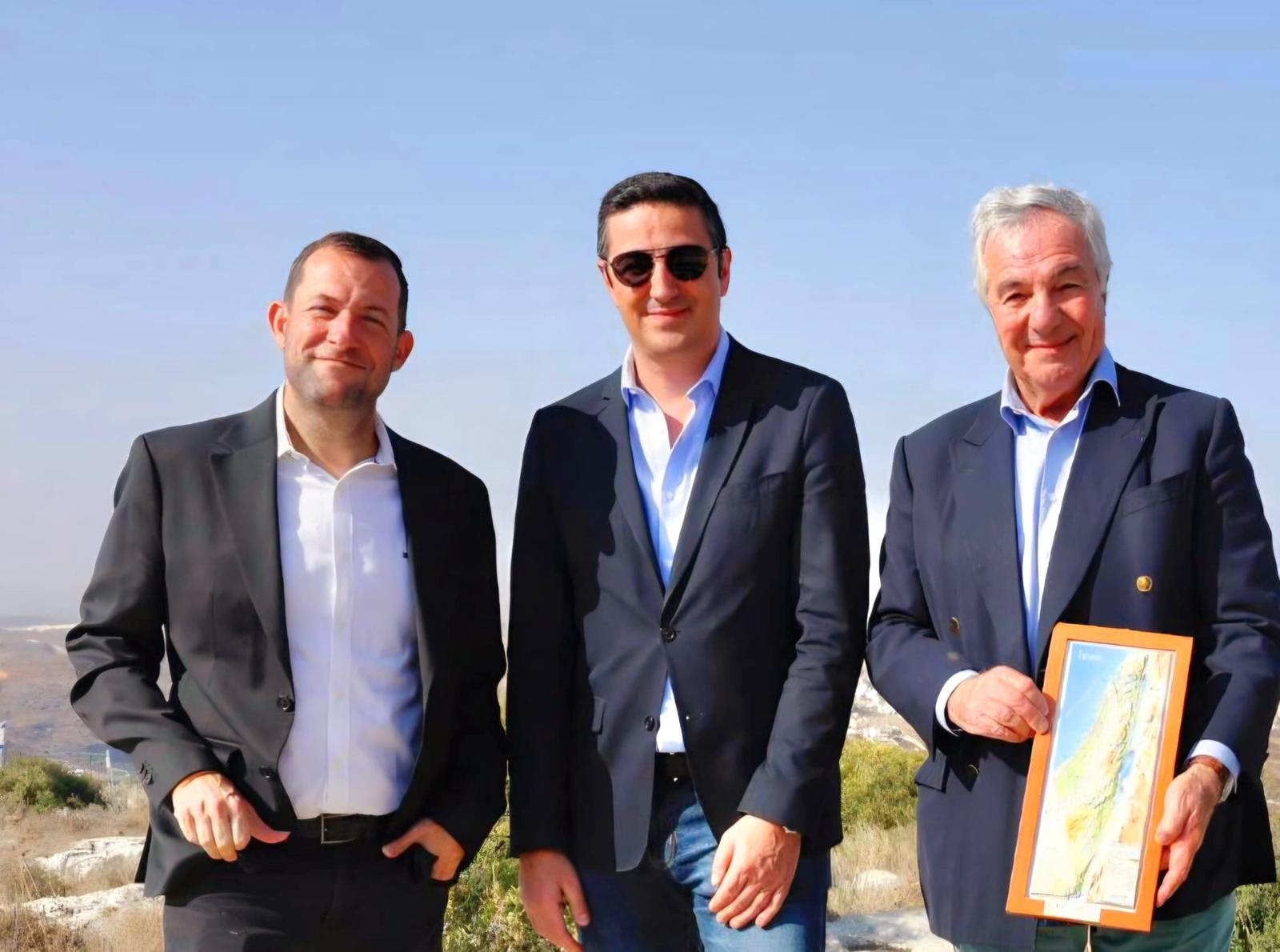 לראשונה: נסיכי בלגיה ביקרו בשומרון – והביעו תמיכה בריבונות
