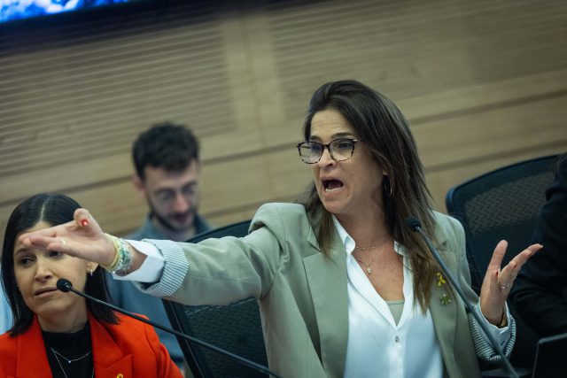 מירב בן ארי | יונתן סינדל, פלאש 90