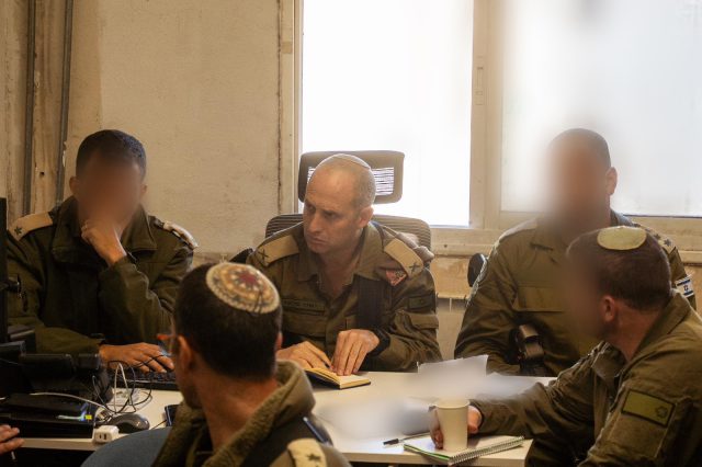 הערכת מצב של מפקד אוגדה 210 בסוריה |