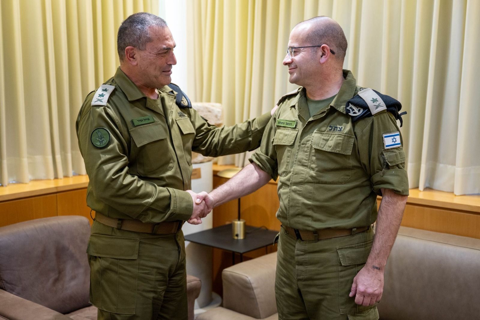לאחר החלטת רה"מ: גופמן והרמטכ"ל נפגשו "נסייע לו להצליח"