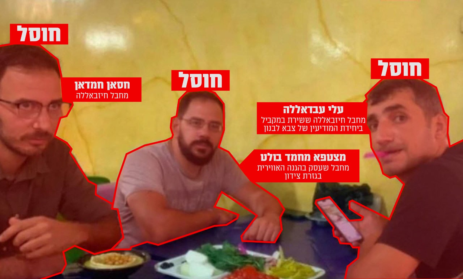 צה"ל חיסל שלושה מחבלי חיזבאללה בדרום לבנון