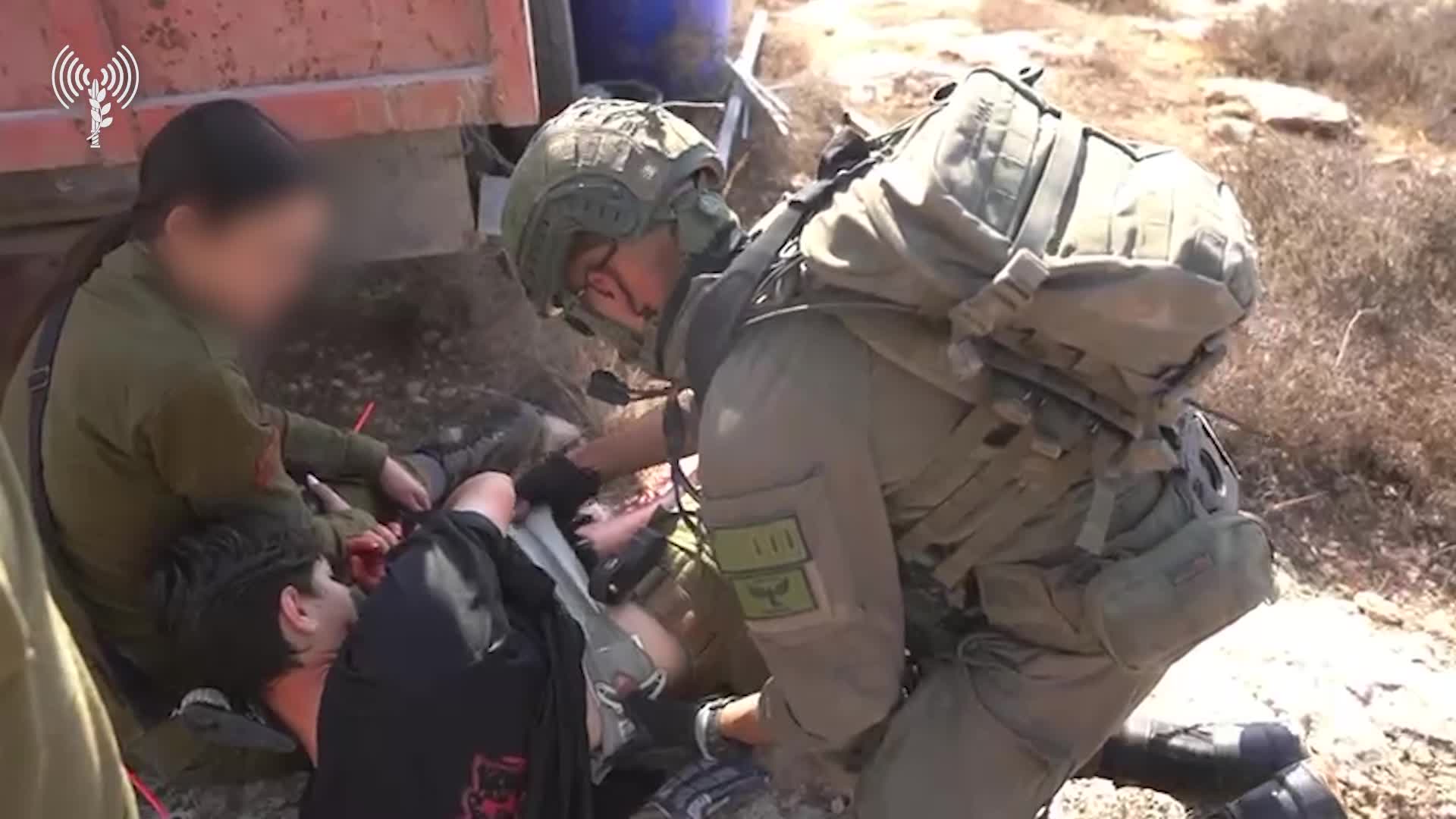 תרגול כוחות קרקע אוויר בפיקוד מרכז