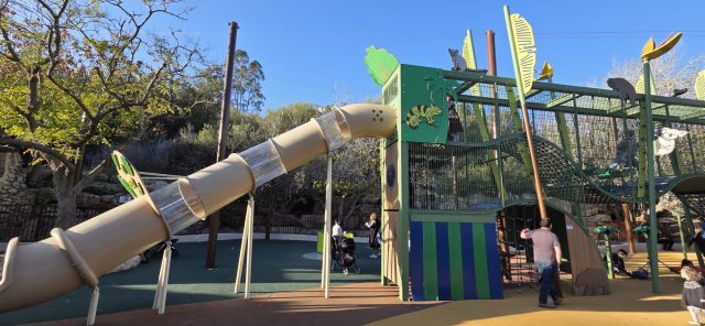 גן ההרפתקאות בגן החיות התנכי (צילום חגית אלבג)
