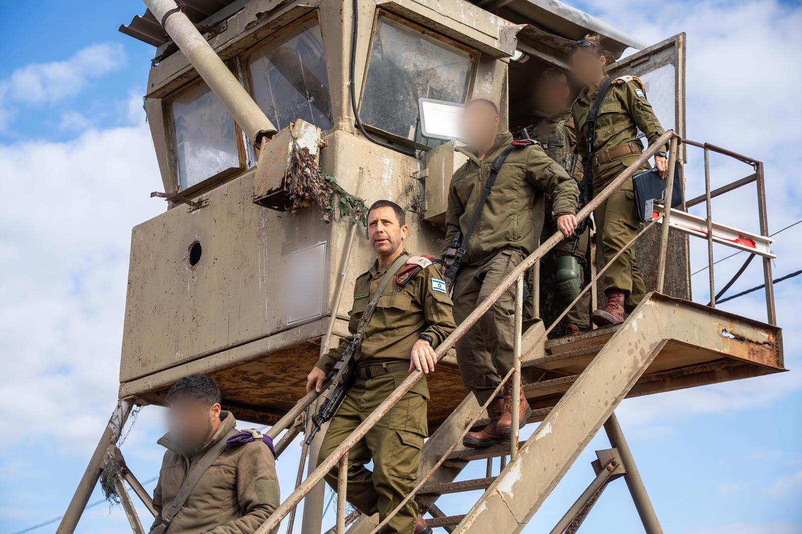 ביקורת פתע בפיקוד מרכז: "צריך מוכנות למלחמה בהפתעה"