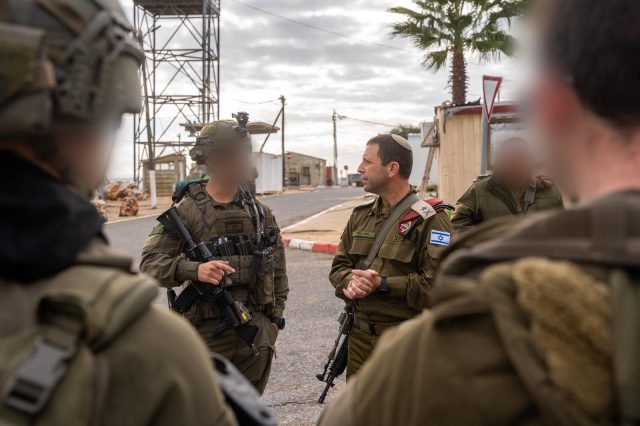 ביקורת פתע בפיקוד מרכז: "צריך מוכנות למלחמה בהפתעה"