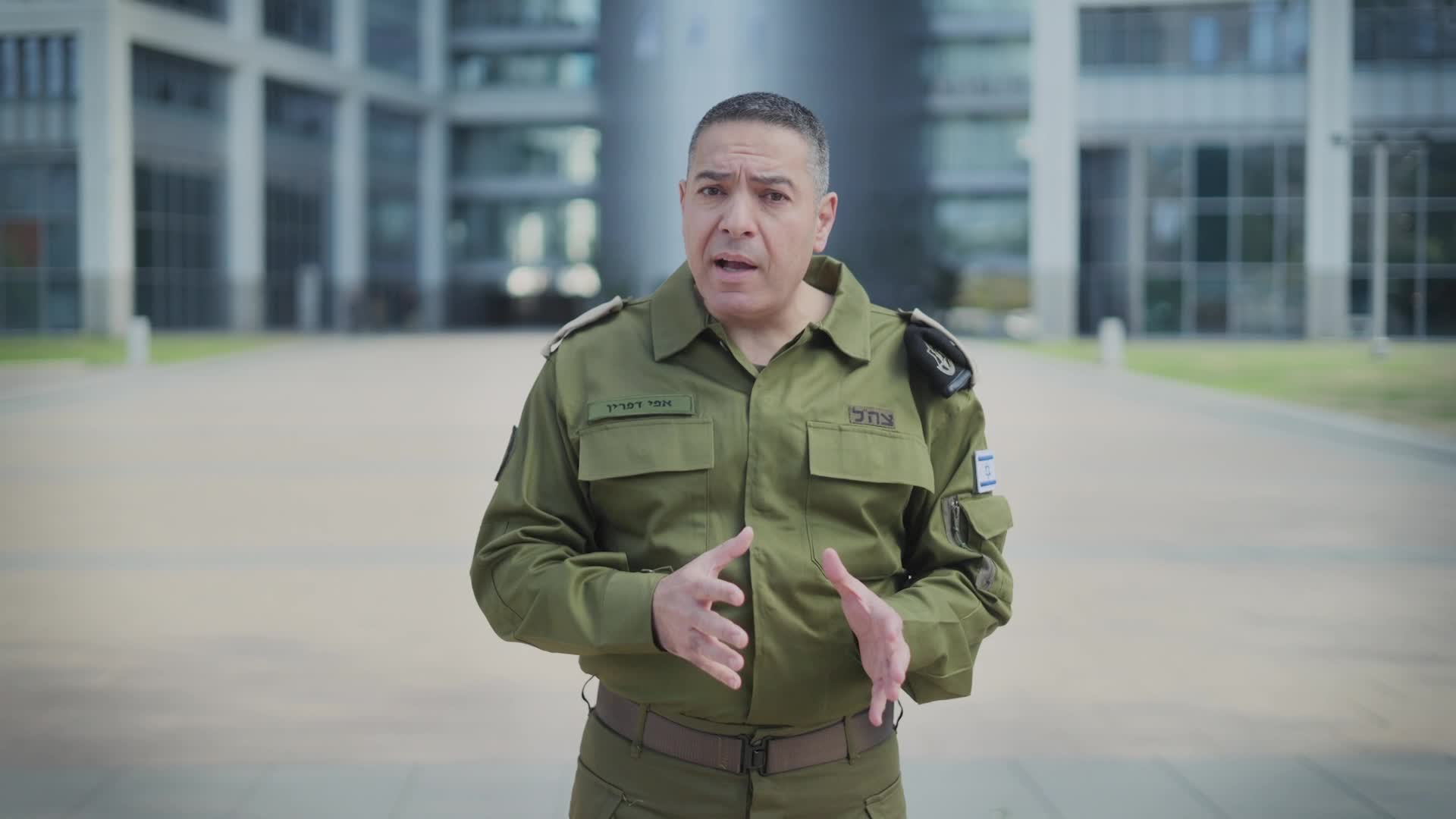 דובר צה"ל תא"ל אפי דפרין (צילום: דובר צה"ל)