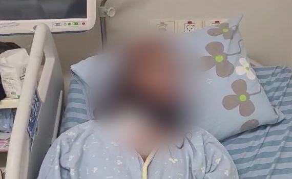 אחד מהמתיישבים שנפצעו בבית החולים |