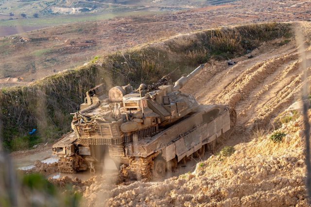 לראשונה מזה שנתיים: חטיבה 401 קיימה תרגיל בגבול לבנון