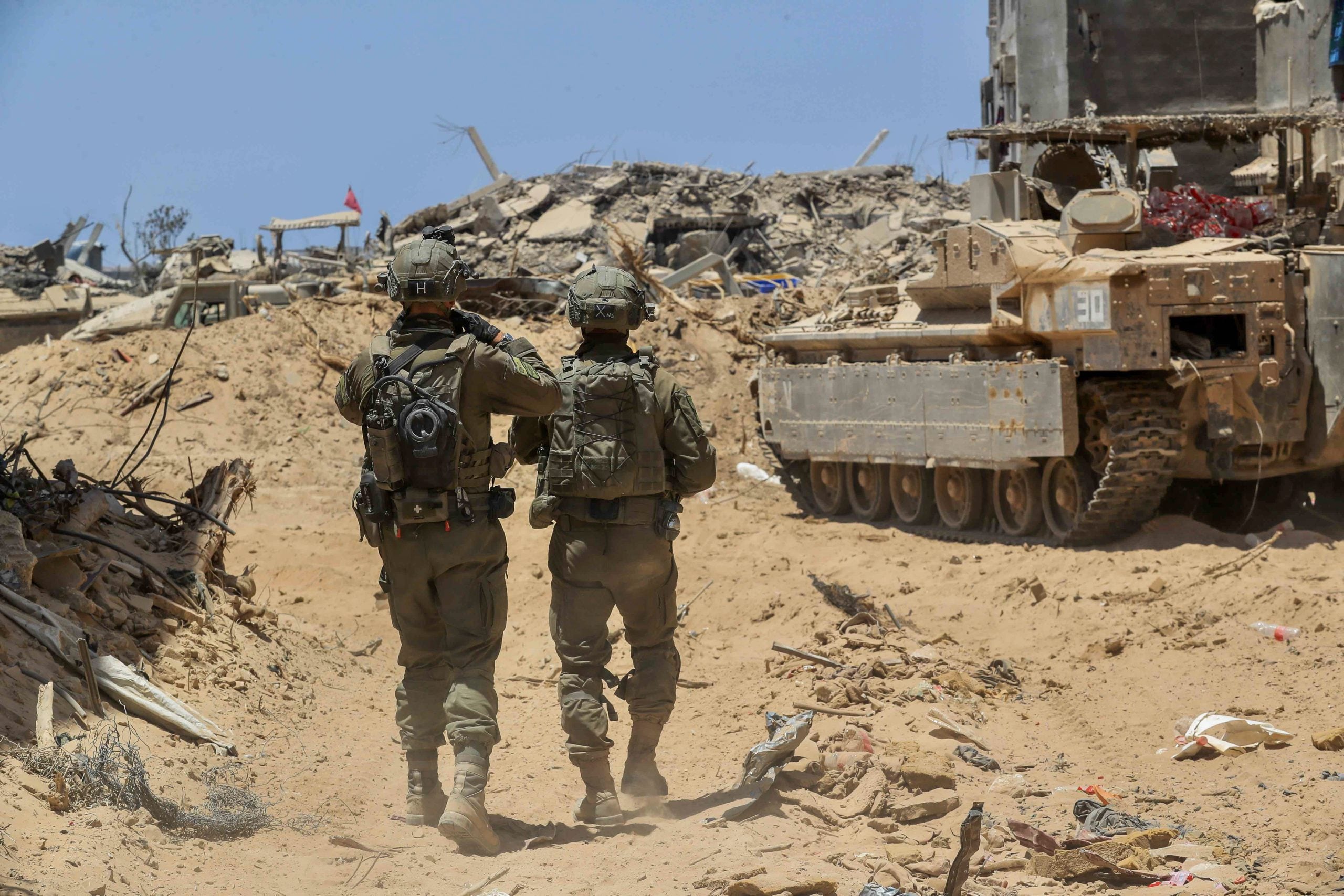 כוחות צה"ל בעזה. ארכיון