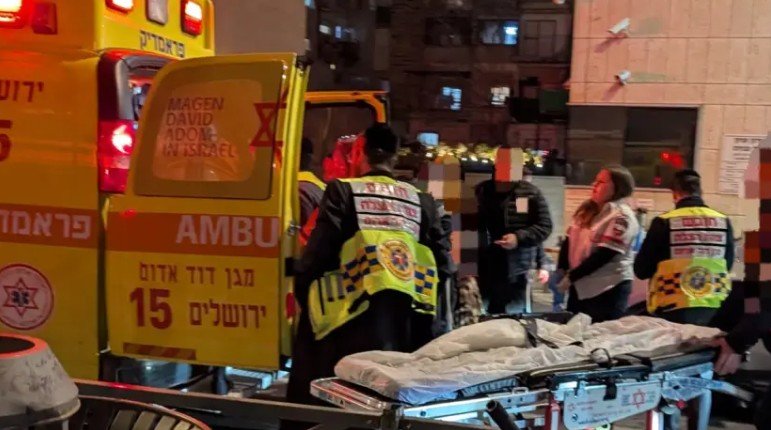 תאונת אמבולנס בירושלים