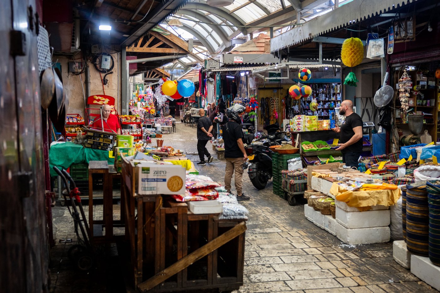 שוק עכו צילום: יונתן זינדל, פלאש 90