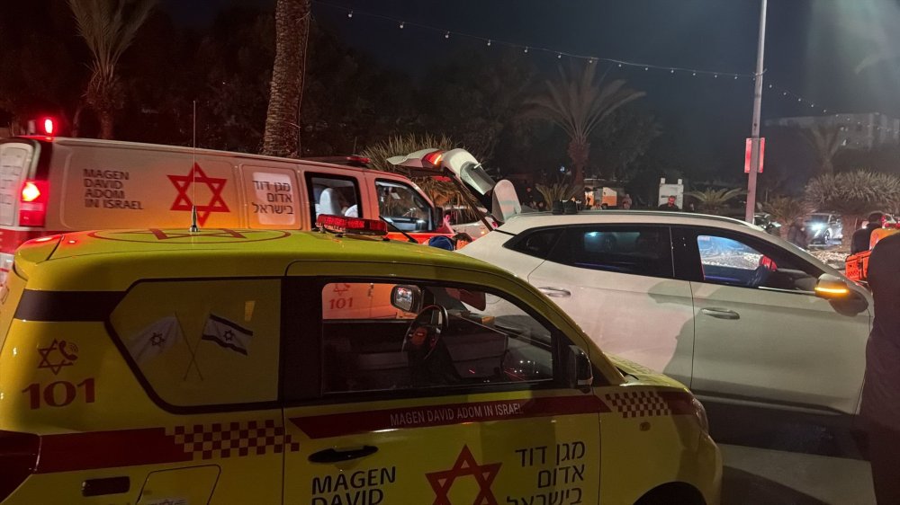 זירת הפיצוץ בקרית ים (דוברות מד