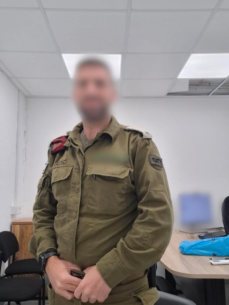 רס"ן ש', קב"ן פיקוד צפון. צילום: דו"צ