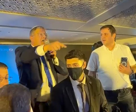 מהומת ענק במהלך נאומו של בן גביר; ואיך הוא הגיב? צפו