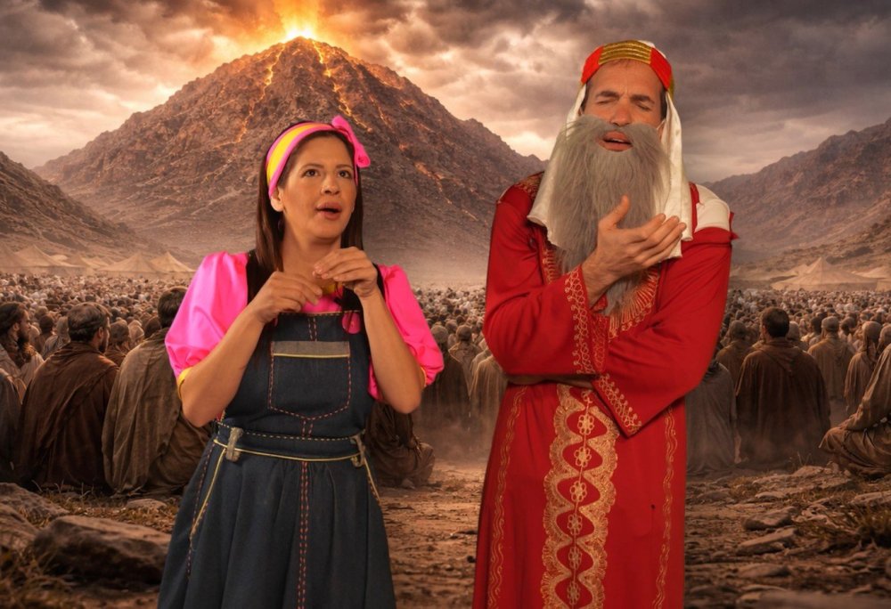אביה לומדת על פרשת משפטים