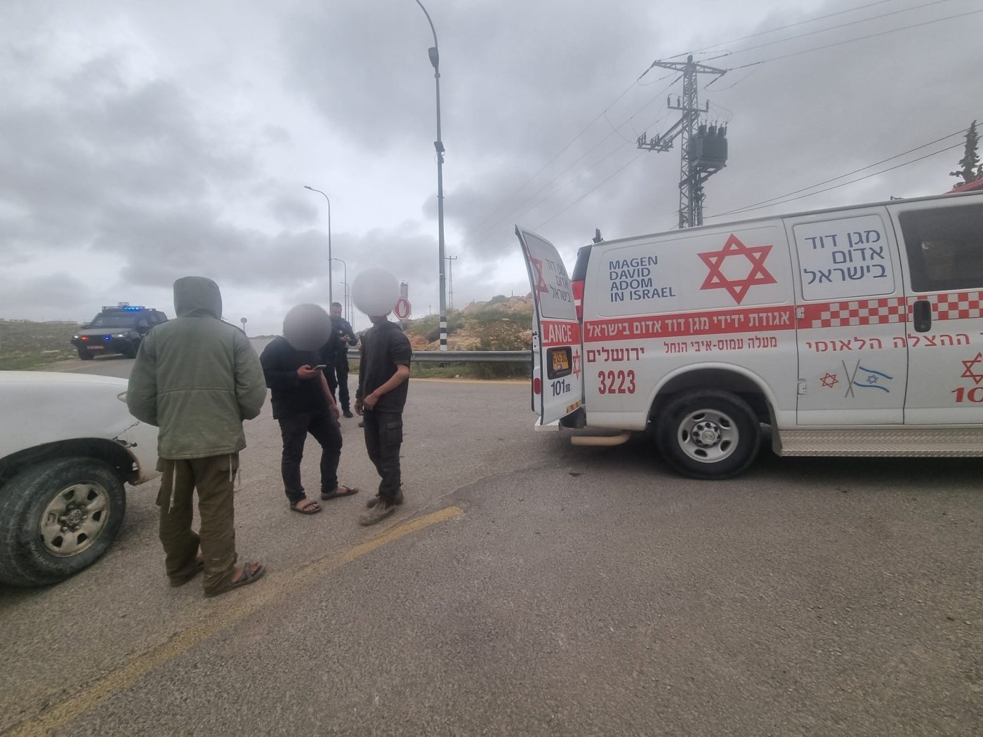 זירת האירוע במקנה אברהם