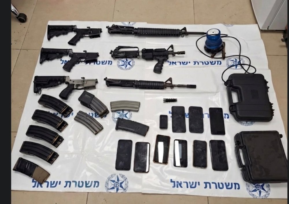 אמל"ח שנתפס בירושלים