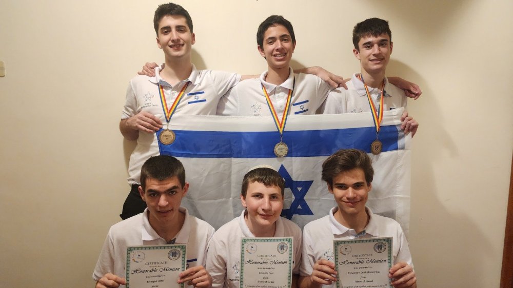 3 מדליות לנבחרת ישראל בתחרות המאסטר במתמטיקה