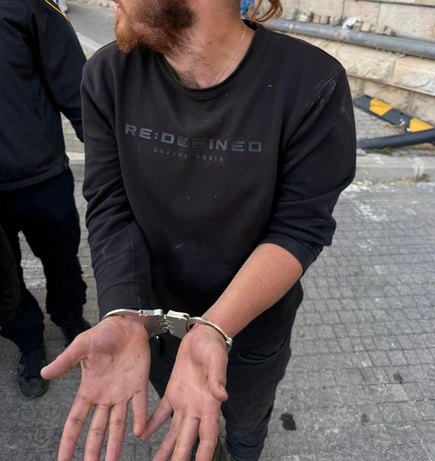 החשוד שנעצר | צילום: דוברות המשטרה