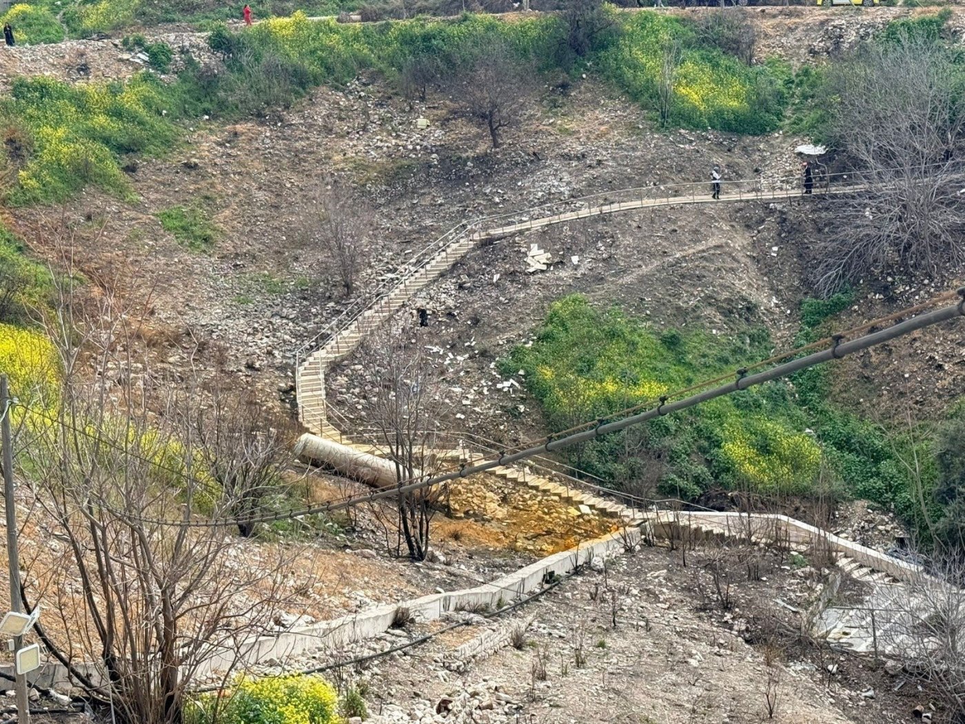 זירת הנפילה בצפת