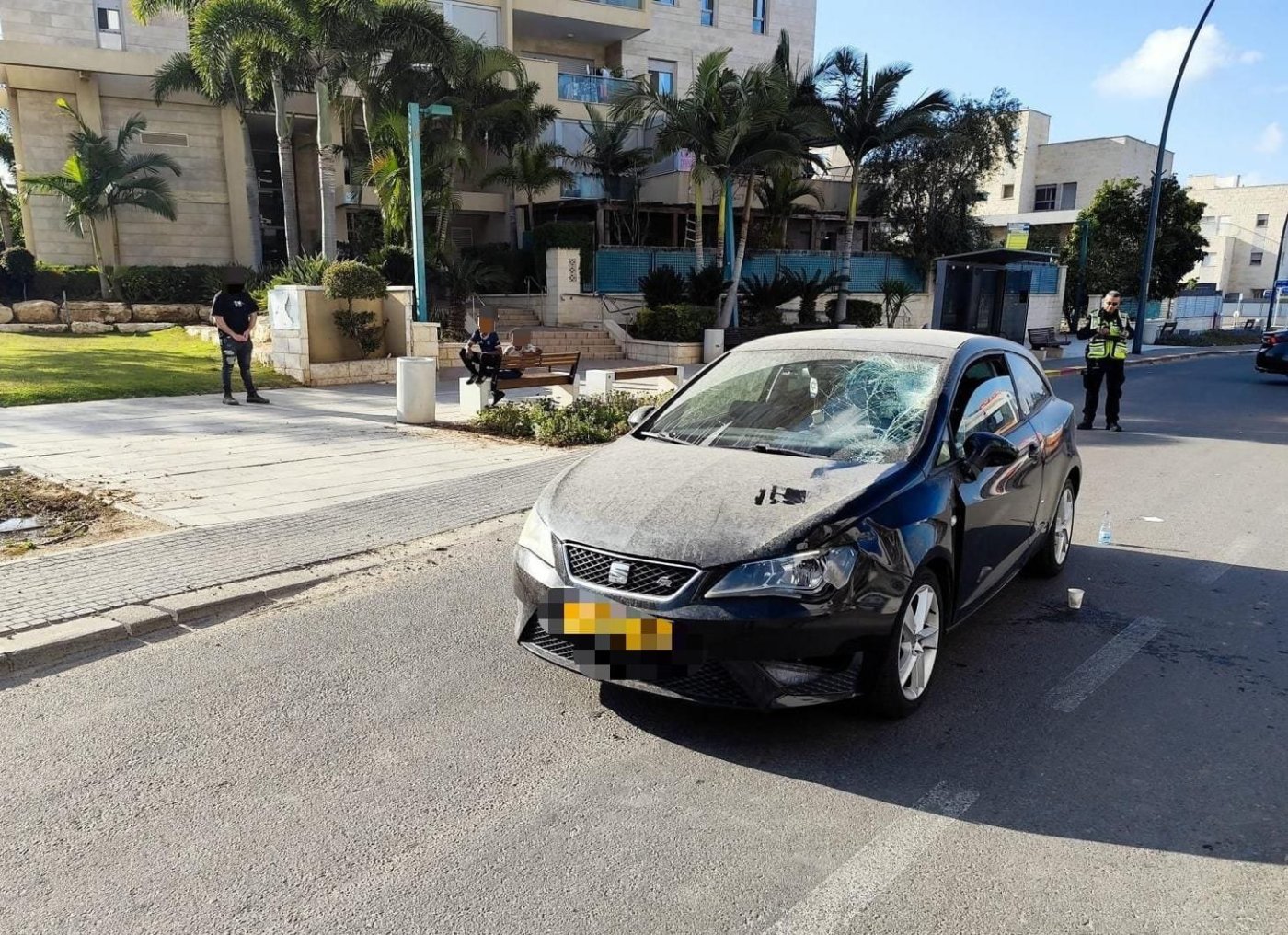 איזור התאונה