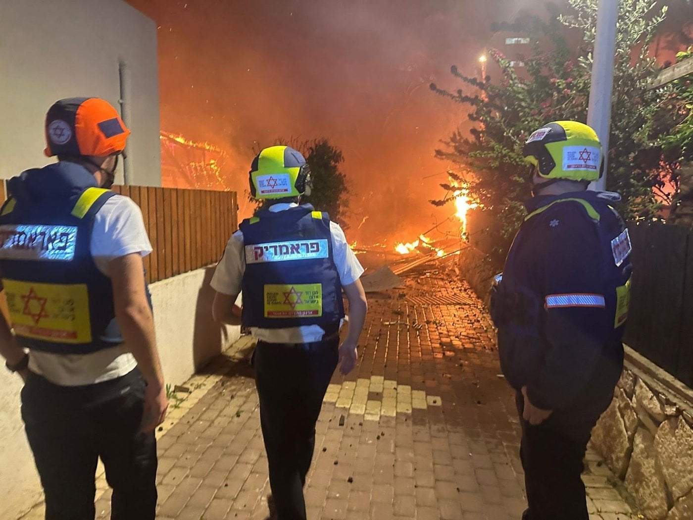 צילום מהזירה בנהריה