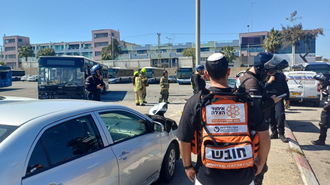 זירת הנפילה במרכז הארץ