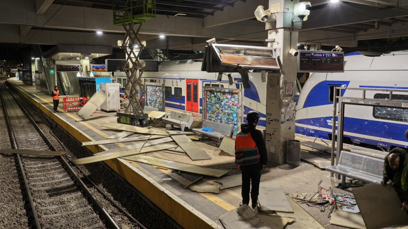 הזירה ברכבת מרכז