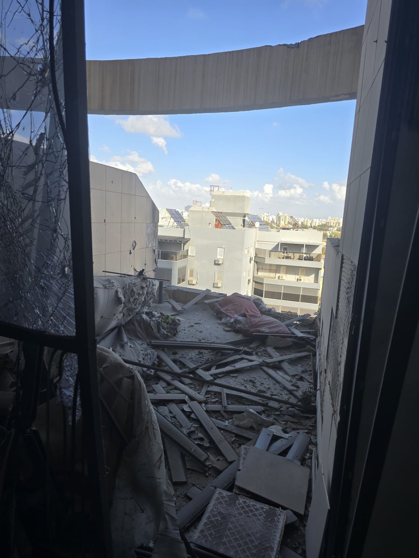 אזור הנפילה בבת ים