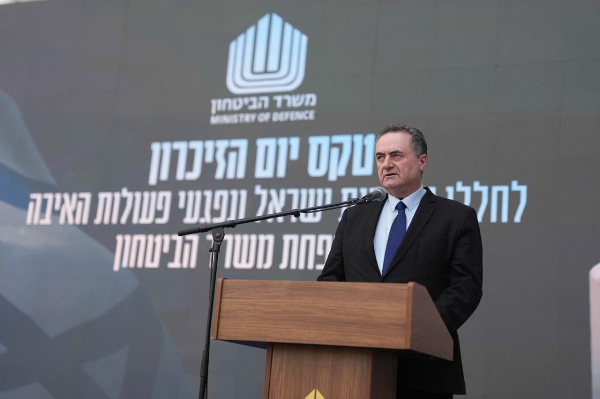 השר כ"ץ בטקס