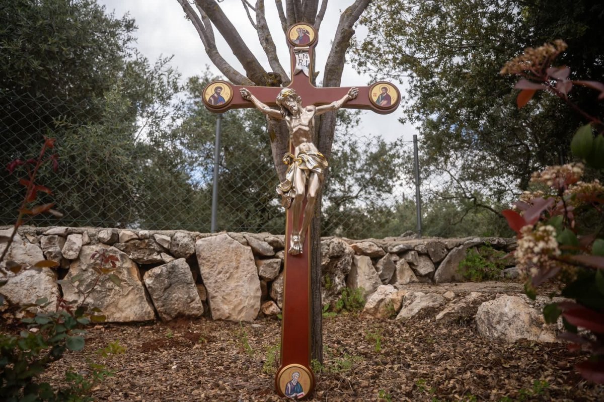 אחרי הדחת הלוחמים: צה"ל הציב פסל חדש של ישו בלבנון