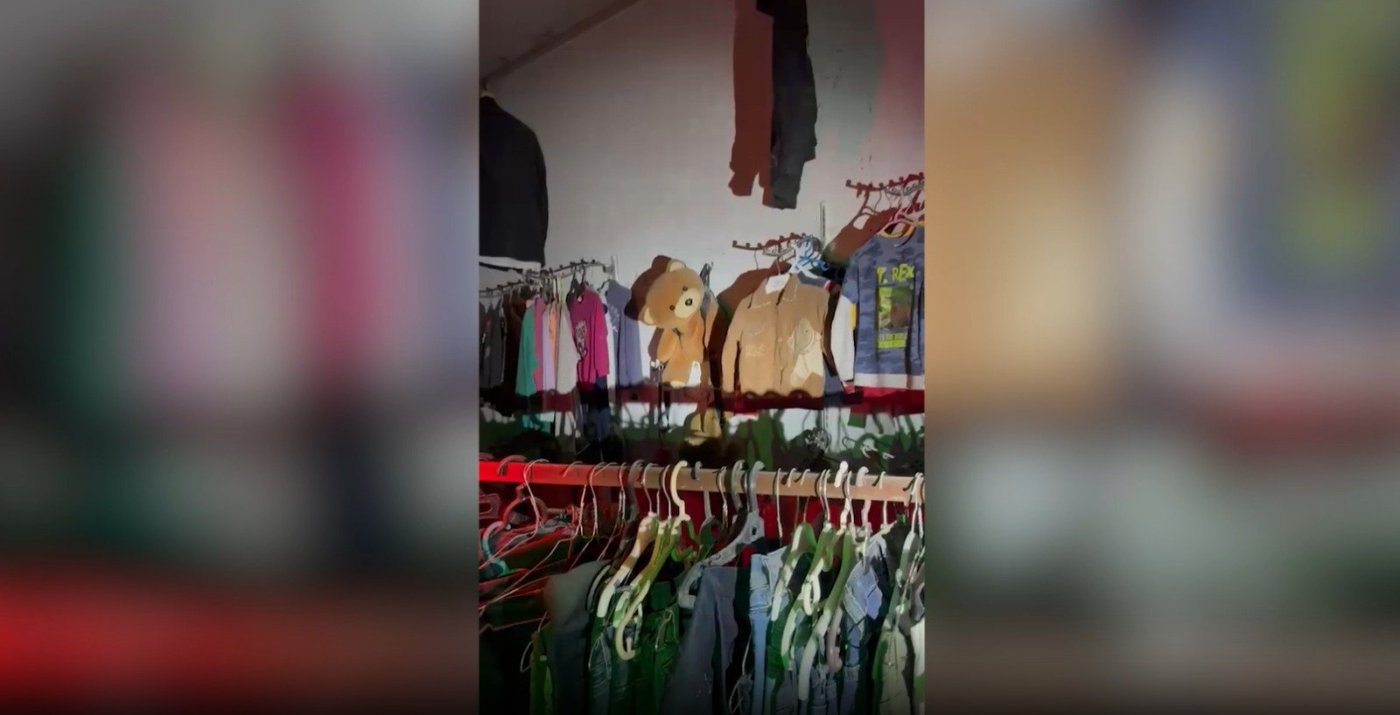 החנות שבה נתפס המנהרה