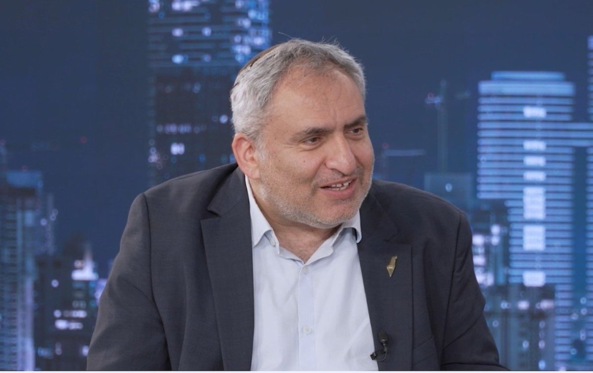 השר זאב אלקין בראיון לכיפות ברזל